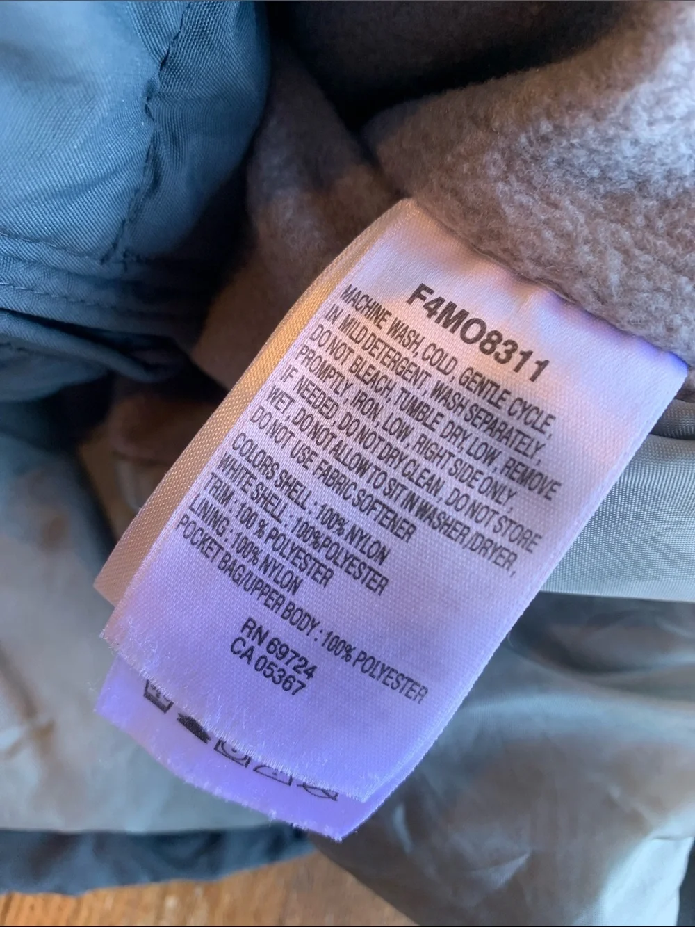 Columbia water resistant